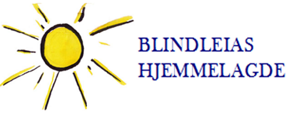 Blindleias hjemmelagde logo